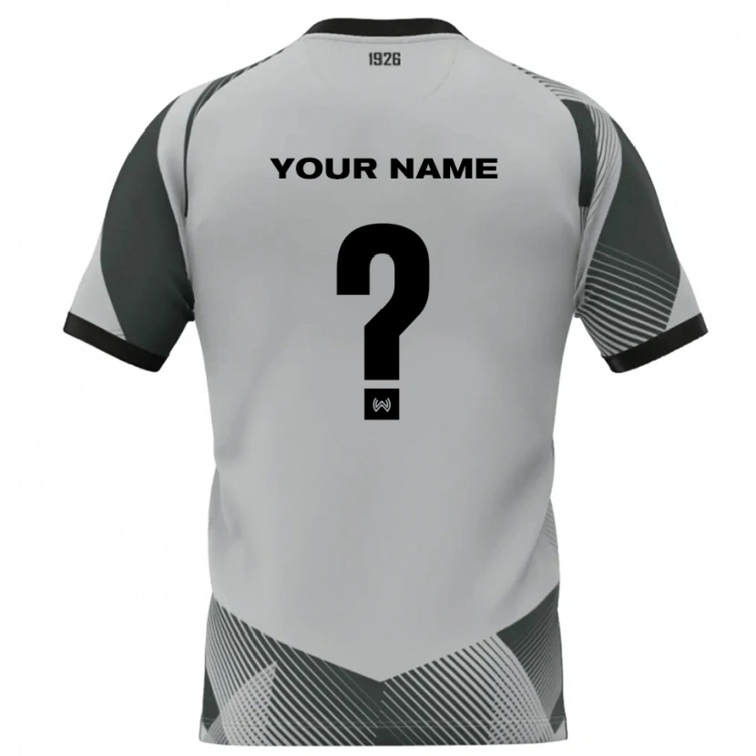 Danxen Barn SV Wehen Wiesbaden Ljusgrå Vit Målvaktströja 2025/26 T-tröja