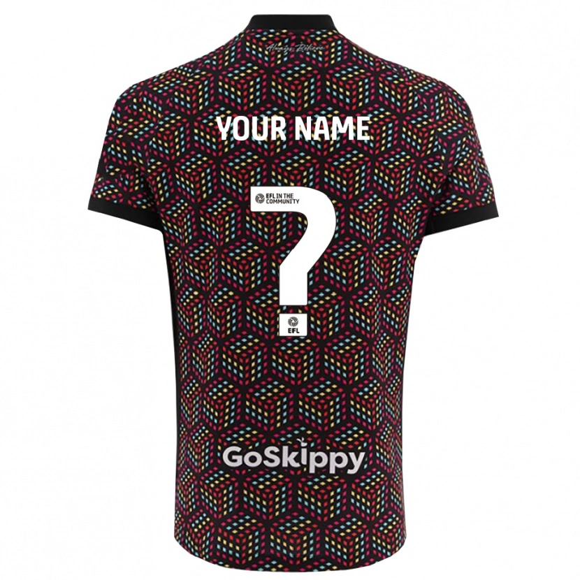 Danxen Barn Bristol City Svart Vit Målvaktströja 2025/26 T-tröja