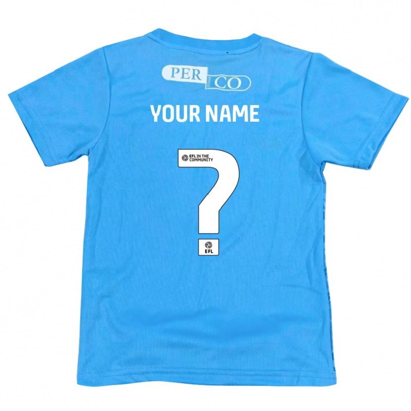 Danxen Barn Middlesbrough Blå Vit Målvaktströja 2025/26 T-tröja