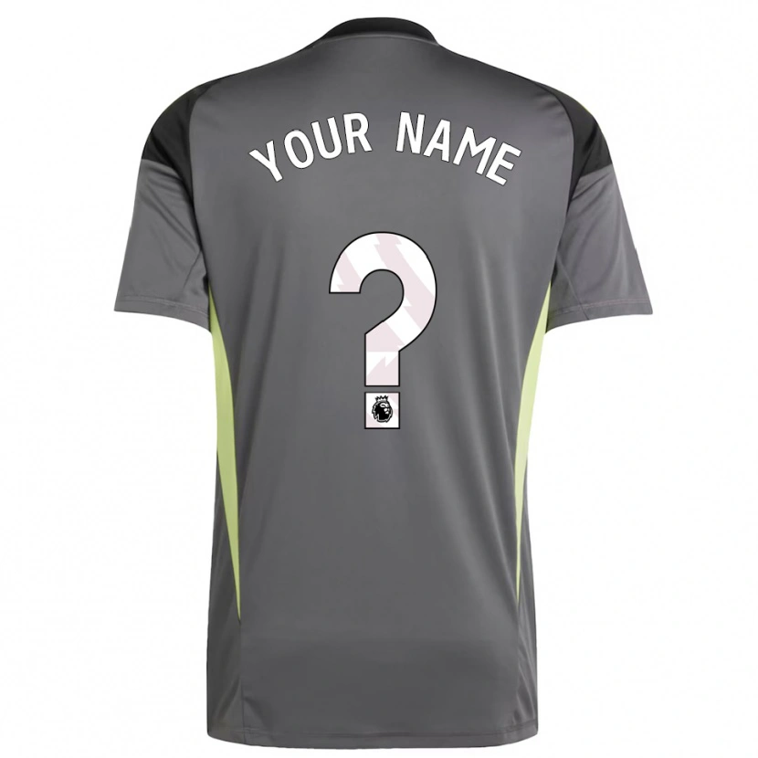 Danxen Barn Aston Villa FC Mörkgrå Svart Målvaktströja 2025/26 T-tröja