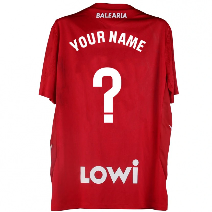 Danxen Barn Levante UD Röd Vit Målvaktströja 2025/26 T-tröja