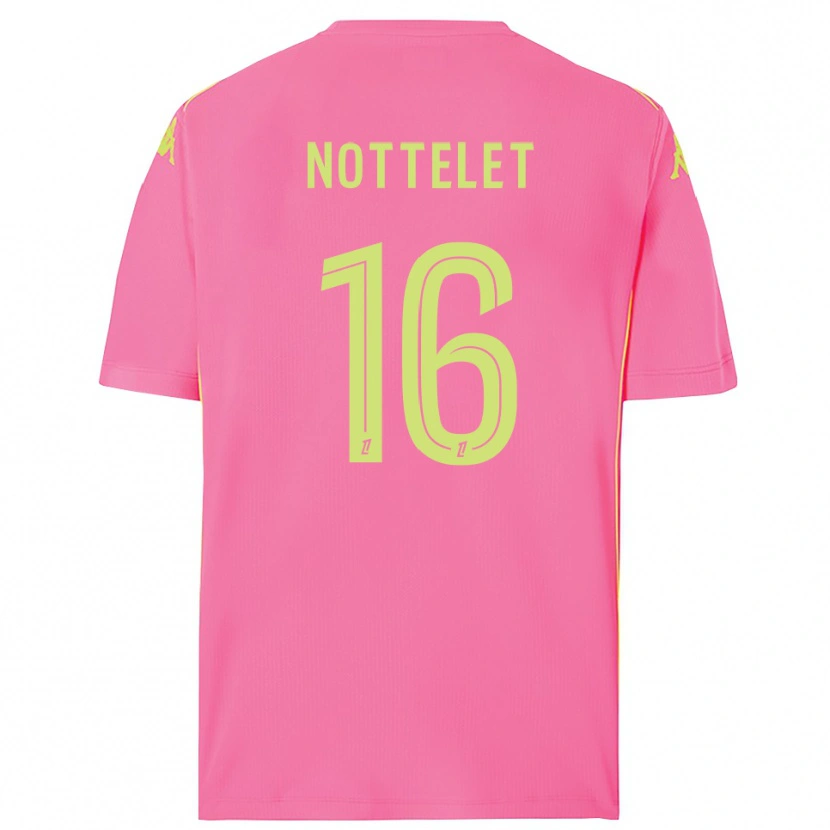 Danxen Barn Gillian Nottelet #16 Hot Pink Målvaktströja 2025/26 T-tröja