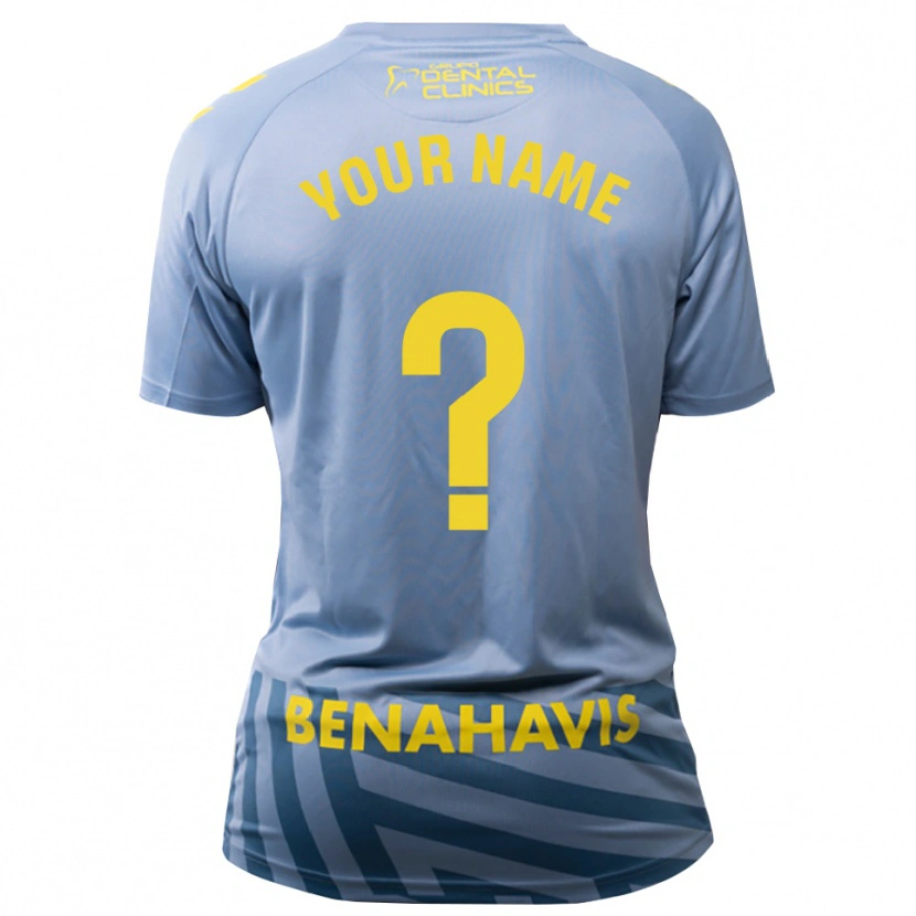 Danxen Barn Malaga CF Ljus Stålblå Målvaktströja 2025/26 T-tröja