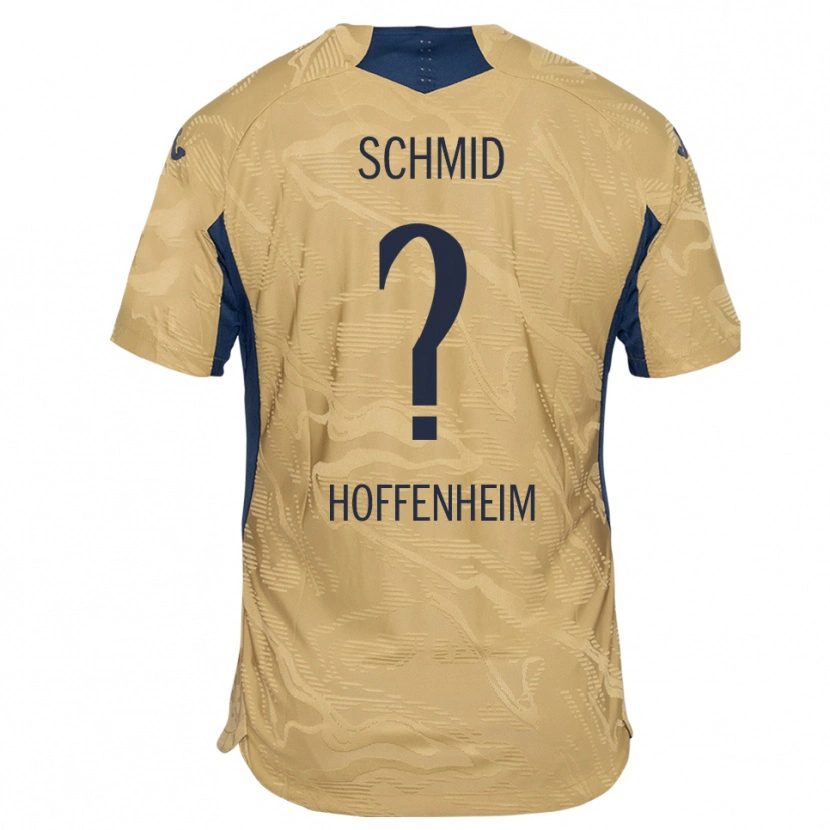 Danxen Barn Juliane Schmid #0 Tan Svart Målvaktströja 2025/26 T-tröja