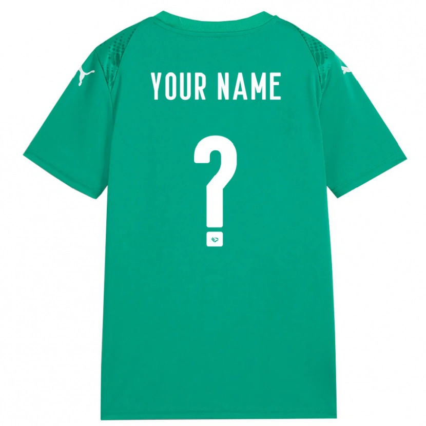 Danxen Barn Palermo FC Havsgrön Vit Målvaktströja 2025/26 T-tröja
