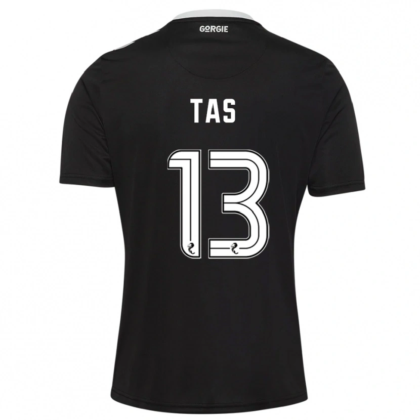 Danxen Barn Lyndon Tas #13 Svart Vinröd Målvaktströja 2025/26 T-tröja