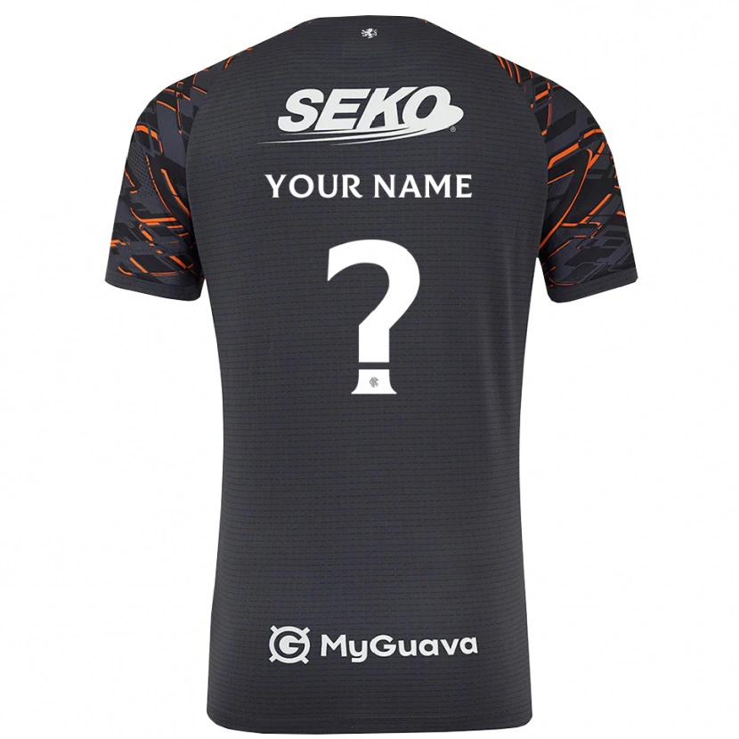 Danxen Barn Rangers FC Mörkgrå Målvaktströja 2025/26 T-tröja