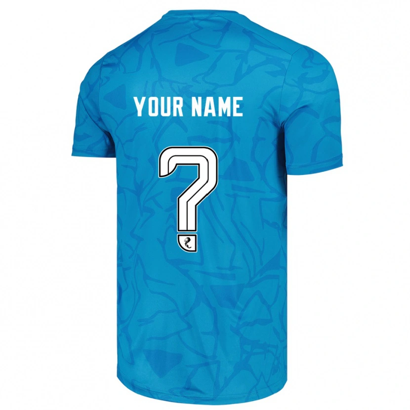 Danxen Barn Hibernian FC Blå Vit Målvaktströja 2025/26 T-tröja