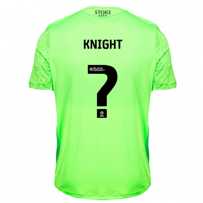 Danxen Barn Lucas Knight #0 Grön Svart Målvaktströja 2025/26 T-tröja