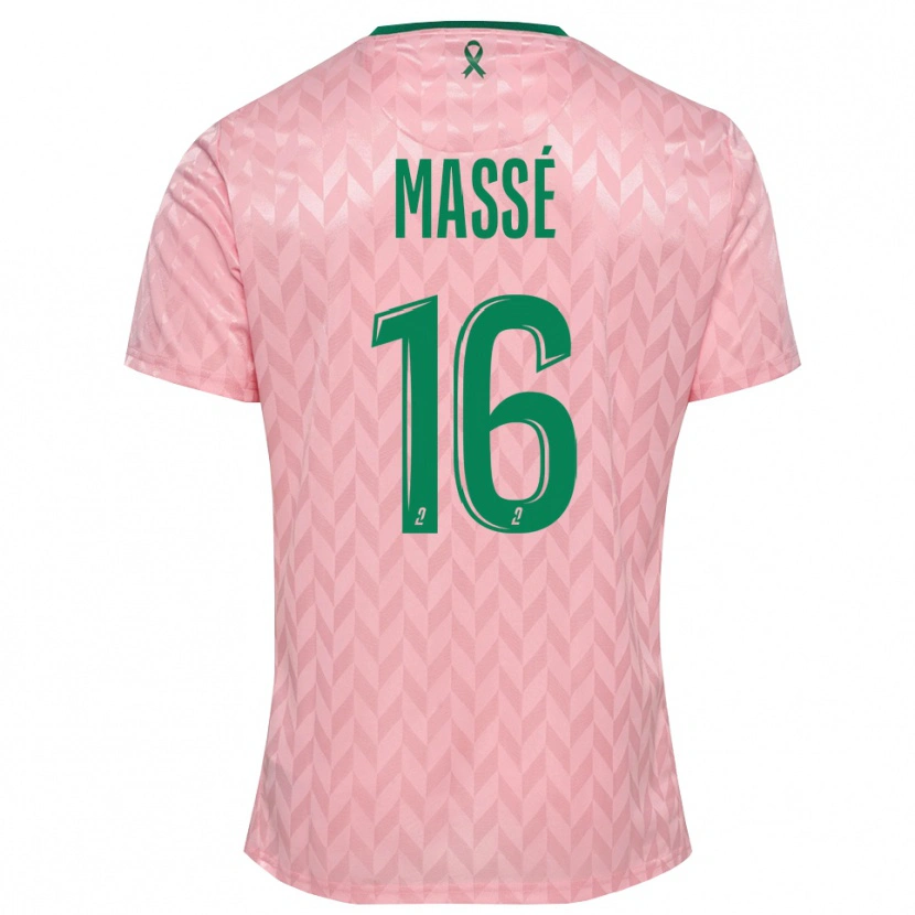 Danxen Barn Maël Massé #16 Rosa Grön Målvaktströja 2025/26 T-tröja