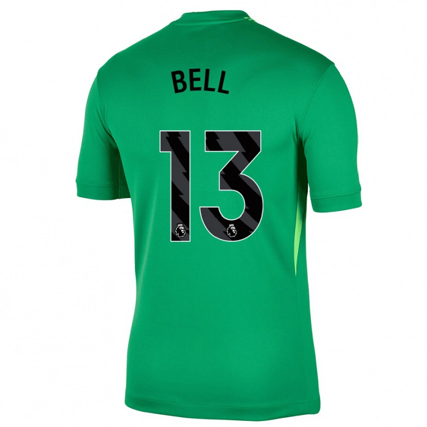 Danxen Barn Toby Bell #13 Grön Svart Målvaktströja 2025/26 T-tröja