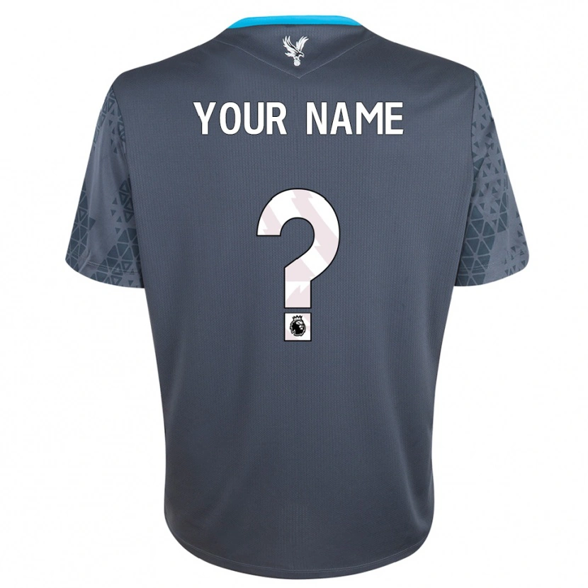 Danxen Barn Crystal Palace FC Mörkgrå Vit Målvaktströja 2025/26 T-tröja