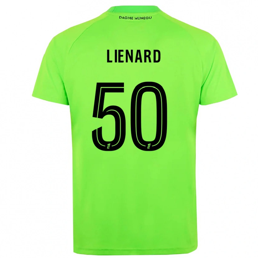 Danxen Barn Yann Lienard #50 Grön Svart Målvaktströja 2025/26 T-tröja
