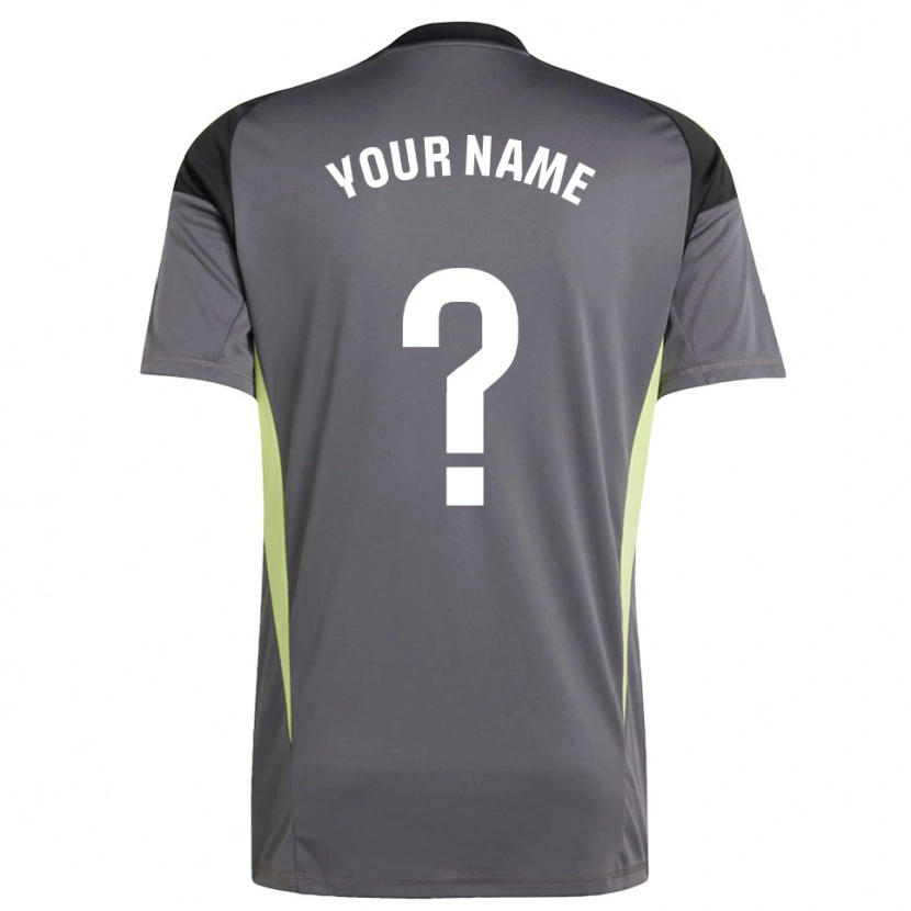 Danxen Barn CD Mirandes Mörkgrå Svart Målvaktströja 2025/26 T-tröja