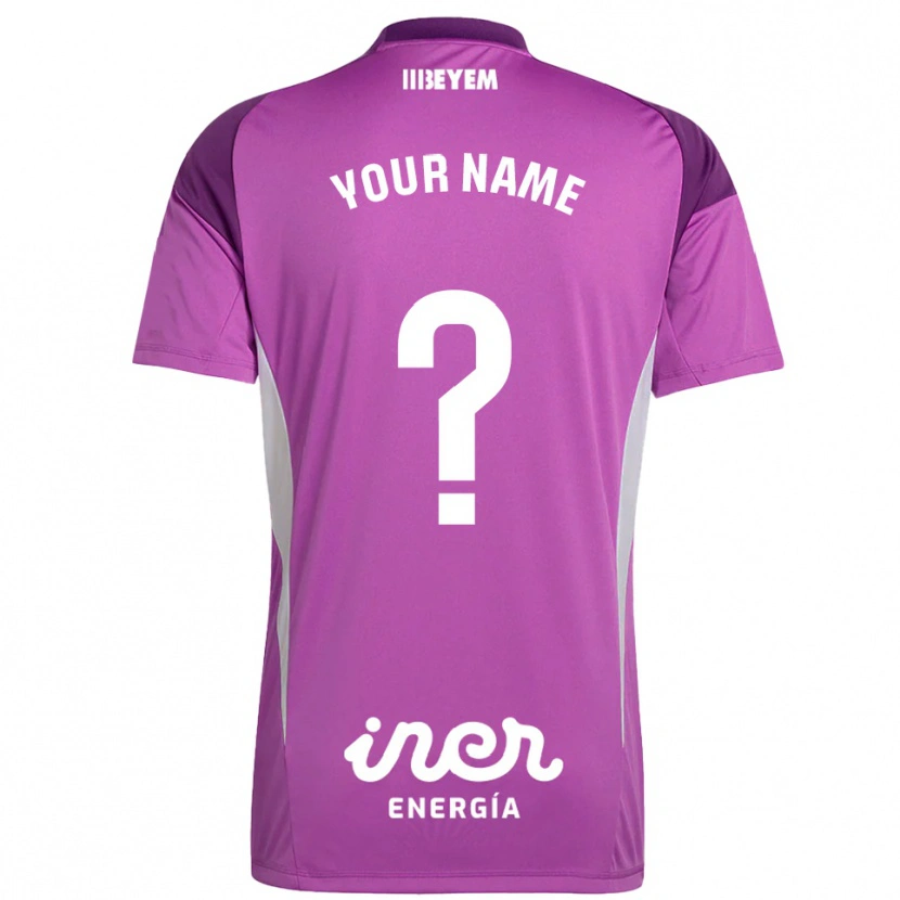 Danxen Barn Albacete Balompié Lila Lila Målvaktströja 2025/26 T-tröja