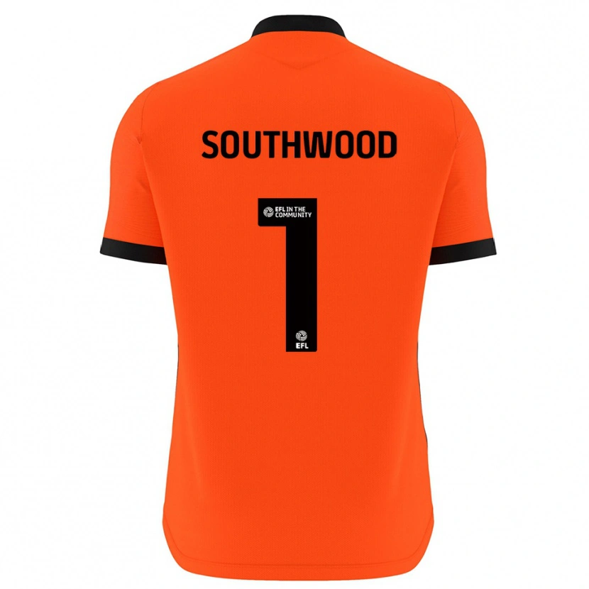 Danxen Barn Luke Southwood #1 Röd Svart Målvaktströja 2025/26 T-tröja