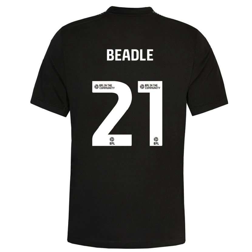 Danxen Barn Ryan Allsop #21 Svart Vit Målvaktströja 2025/26 T-tröja