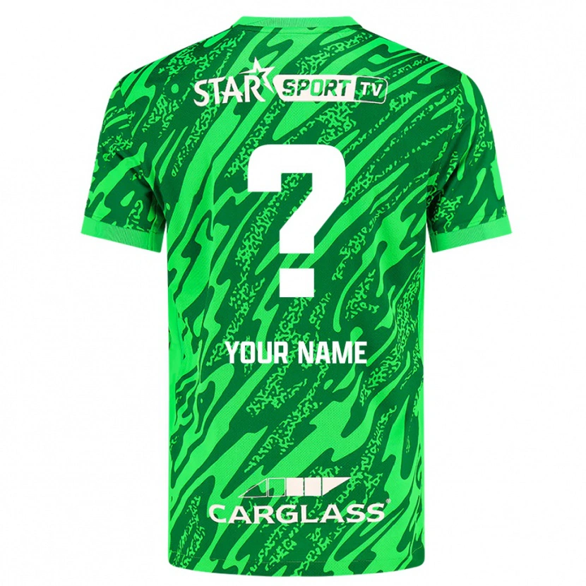 Danxen Barn KRC Genk Djup Grön Vit Målvaktströja 2025/26 T-tröja