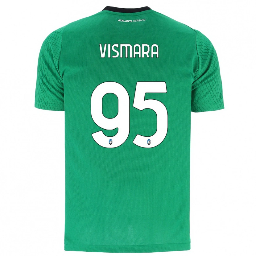 Danxen Barn Paolo Vismara #95 Smaragdgrön Målvaktströja 2025/26 T-tröja