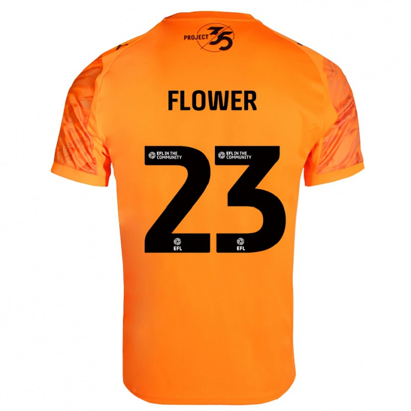 Danxen Män Jack Flower #23 Orange Svart Målvaktströja 2025/26 T-tröja