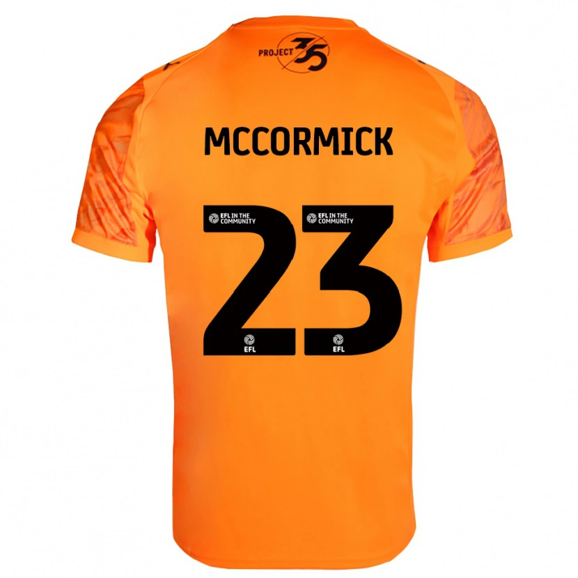 Danxen Män Leo McCormick #23 Orange Svart Målvaktströja 2025/26 T-tröja