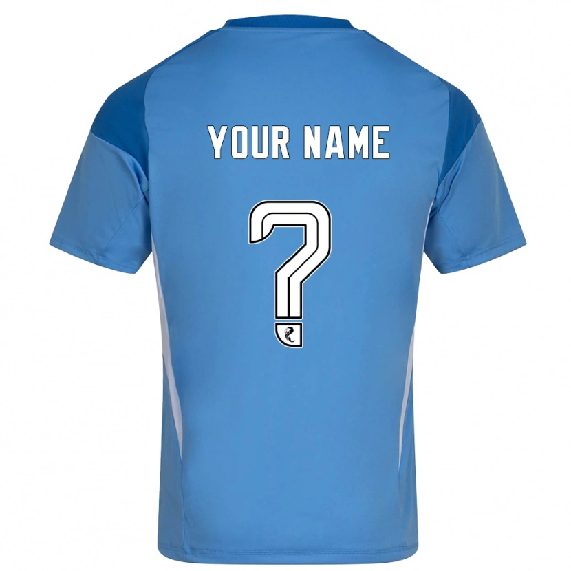 Danxen Män Aberdeen Blå Vit Målvaktströja 2025/26 T-tröja