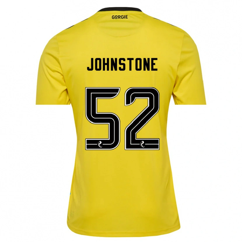 Danxen Män Rachael Johnstone #52 Gul Röd Svart Målvaktströja 2025/26 T-tröja