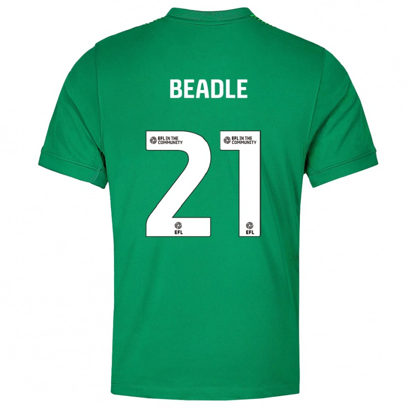 Danxen Män Ryan Allsop #21 Grön Vit Målvaktströja 2025/26 T-tröja