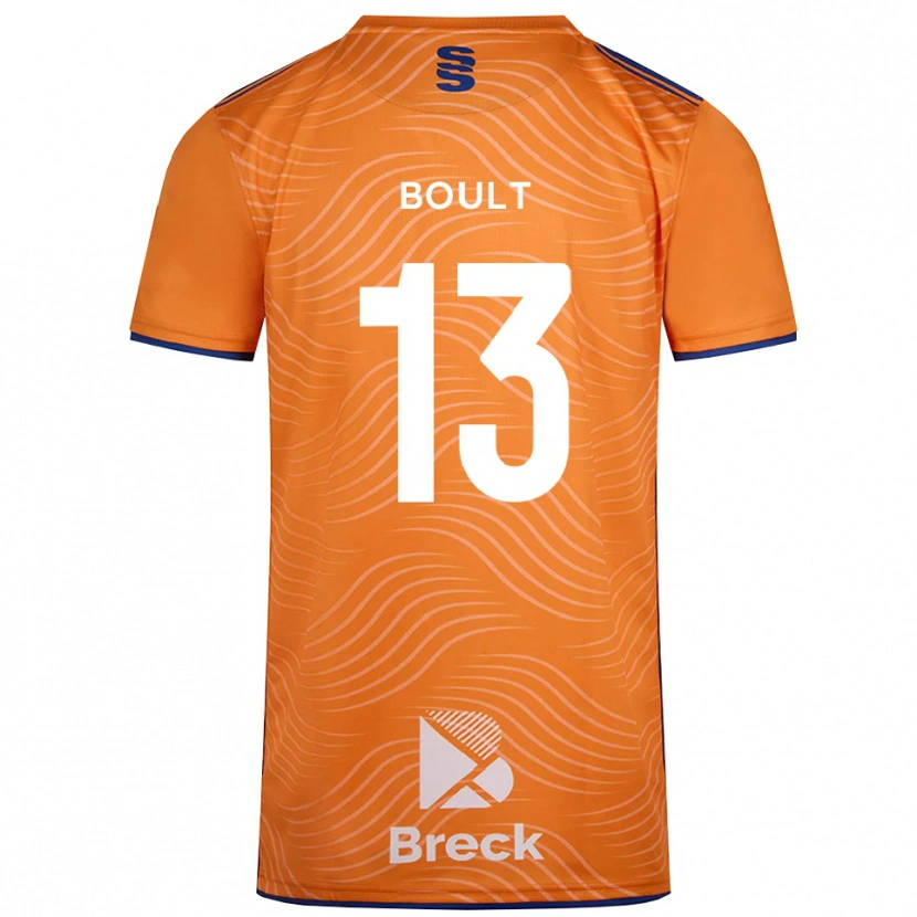 Danxen Män Jack Boult #13 Orange Svart Målvaktströja 2025/26 T-tröja