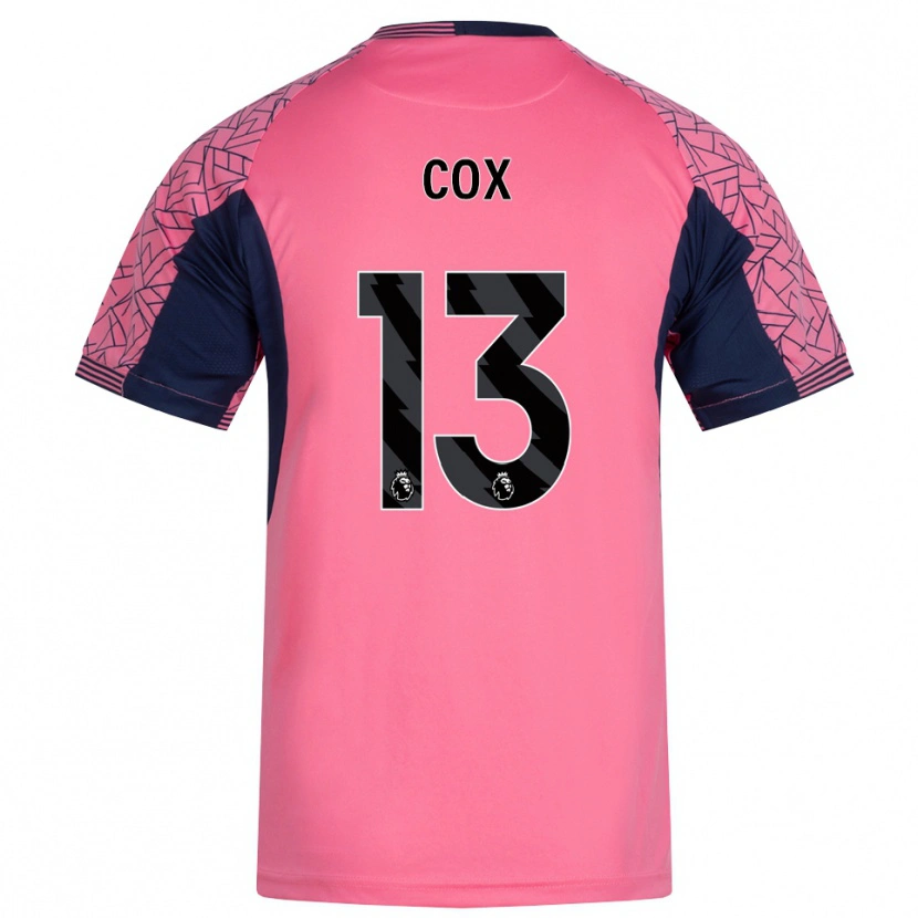 Danxen Män Matthew Cox #13 Rosa Svart Målvaktströja 2025/26 T-tröja