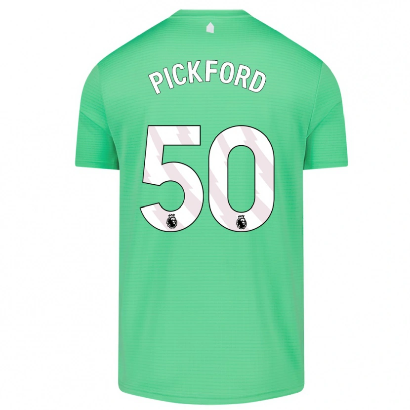 Danxen Män George Pickford #50 Mellan Grön Målvaktströja 2025/26 T-tröja