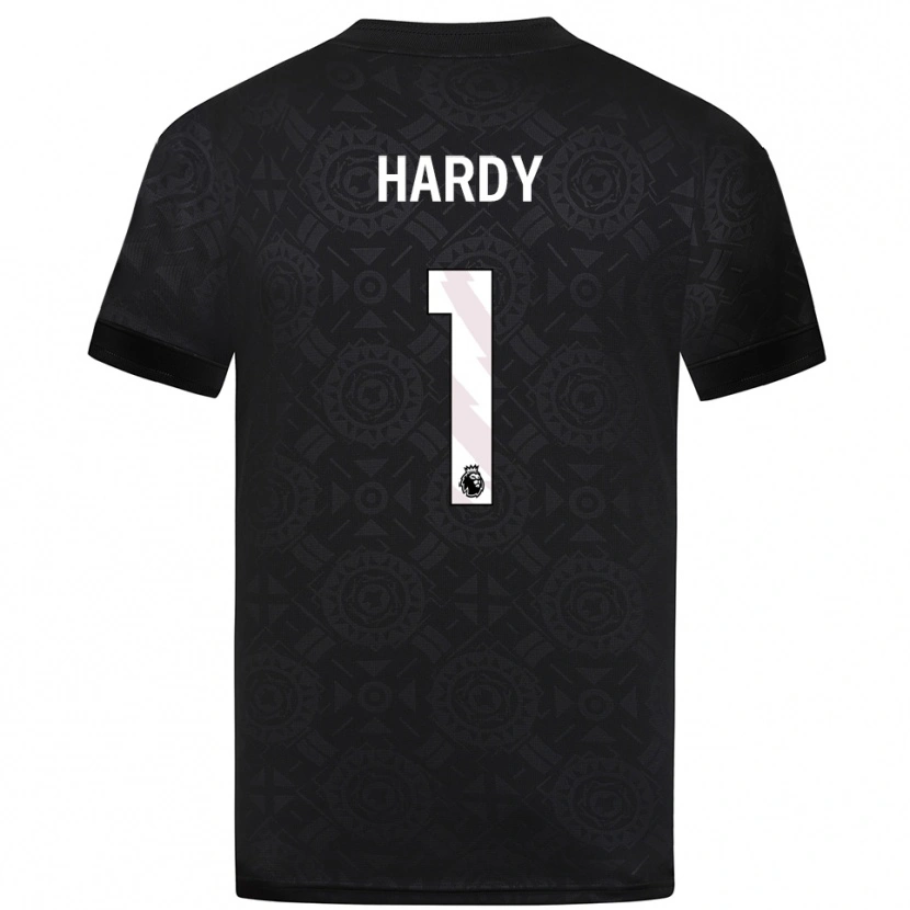 Danxen Män George Hardy #1 Svart Vit Målvaktströja 2025/26 T-tröja