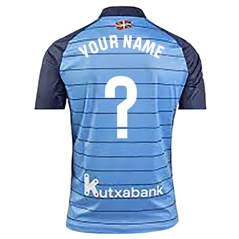 Danxen Män Real Sociedad Marinblå Målvaktströja 2025/26 T-tröja