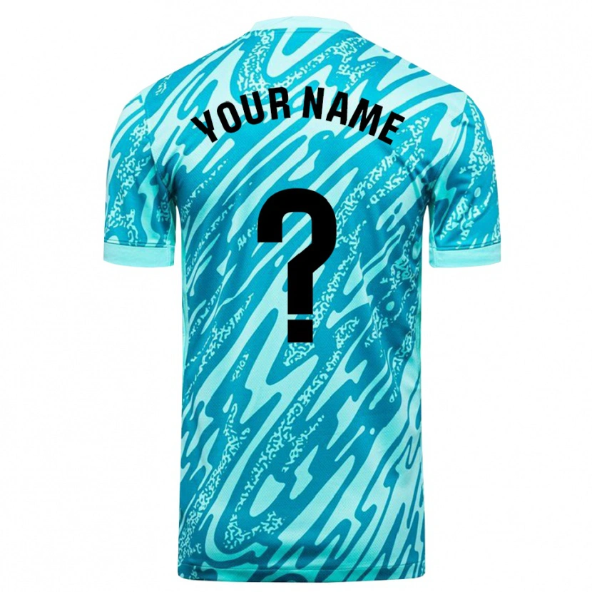 Danxen Män Elche CF Himmelblå Vit Målvaktströja 2025/26 T-tröja