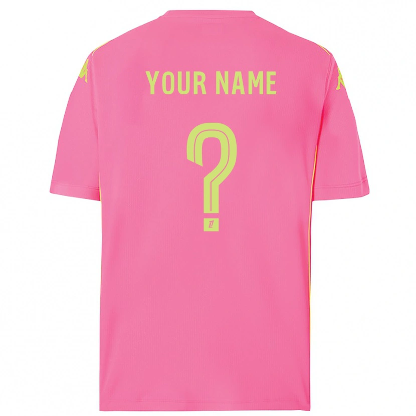 Danxen Män FC Metz Hot Pink Målvaktströja 2025/26 T-tröja