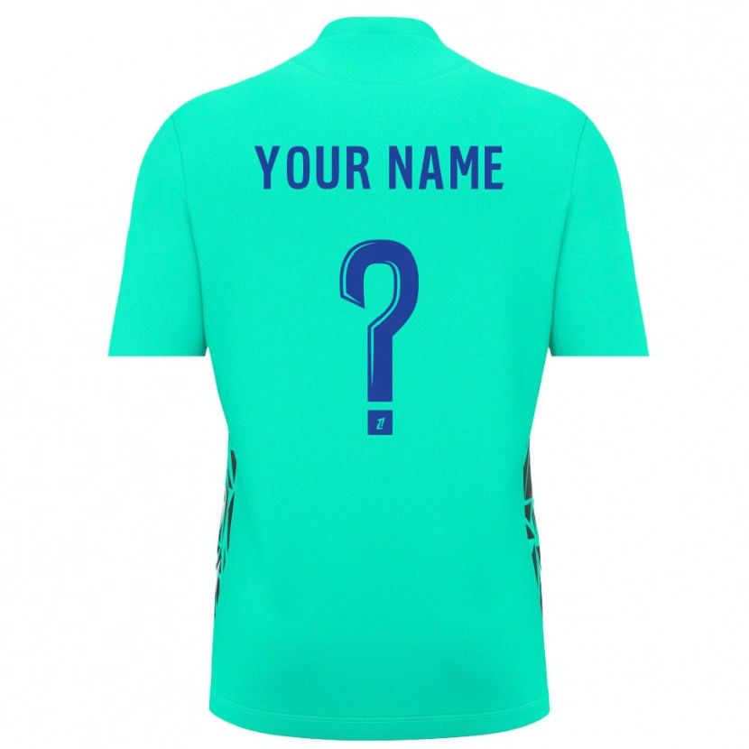 Danxen Män AJ Auxerre Akvarellblå Målvaktströja 2025/26 T-tröja