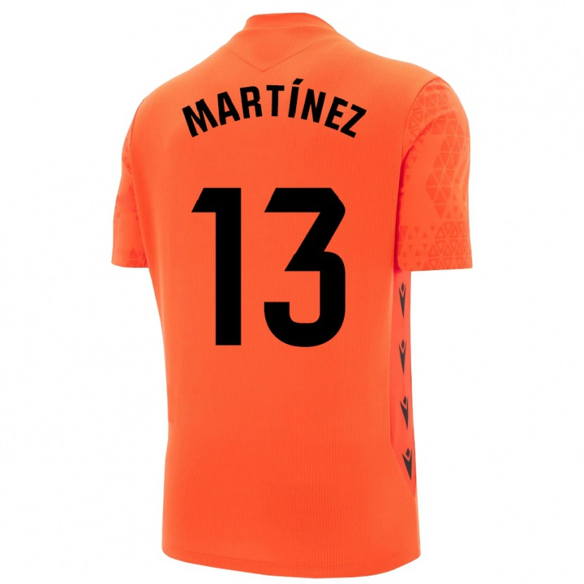 Danxen Män Fernando Martínez #13 Orange Svart Målvaktströja 2025/26 T-tröja