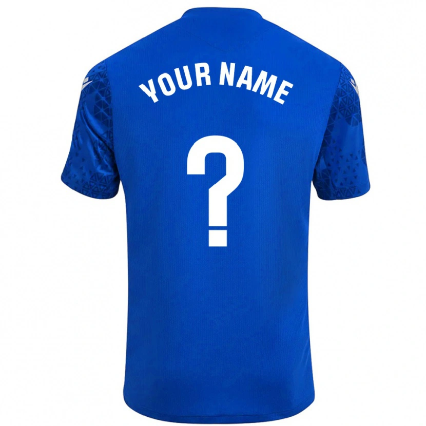 Danxen Män Cadiz CF Blå Vit Målvaktströja 2025/26 T-tröja