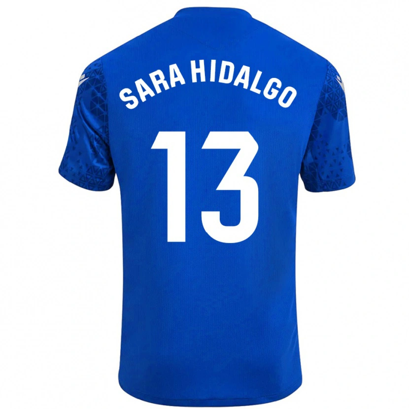 Danxen Män Sara Hidalgo Merino #13 Blå Vit Målvaktströja 2025/26 T-tröja
