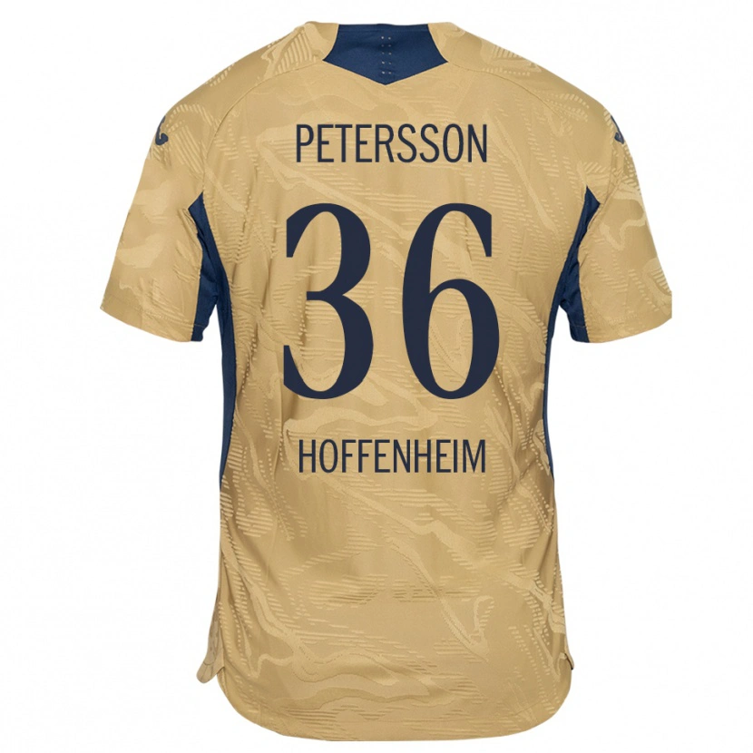 Danxen Män Lúkas Petersson #36 Tan Svart Målvaktströja 2025/26 T-tröja