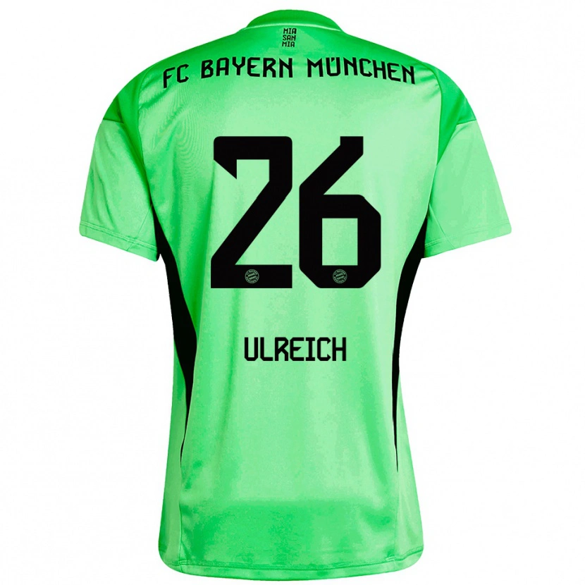 Danxen Män Sven Ulreich #26 Mellan Vår Grön Målvaktströja 2025/26 T-tröja