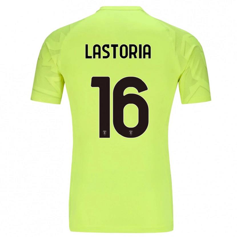 Danxen Män Tommaso Lastoria #16 Fluorescent Grön Målvaktströja 2025/26 T-tröja
