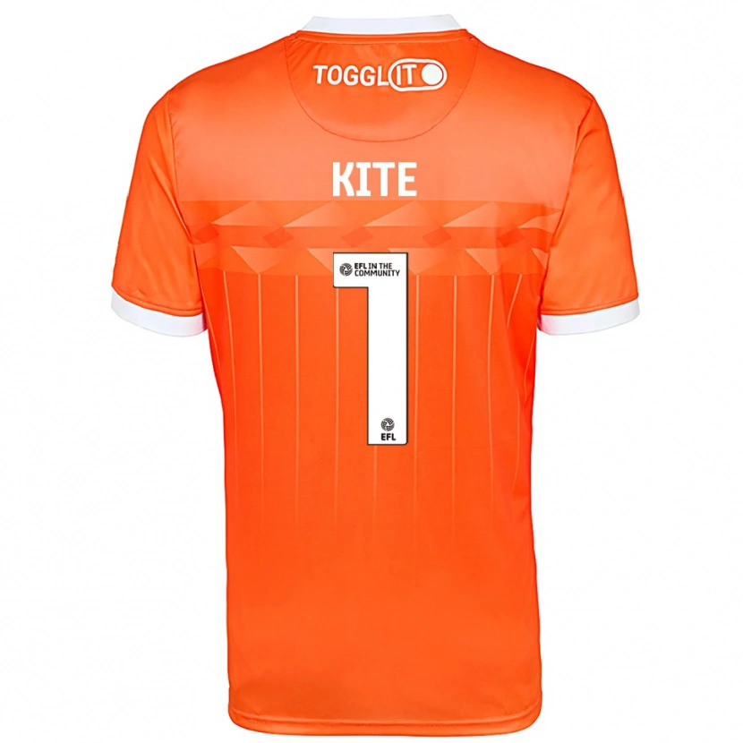 Danxen Män Rose Kite #1 Orange Vit Målvaktströja 2025/26 T-tröja