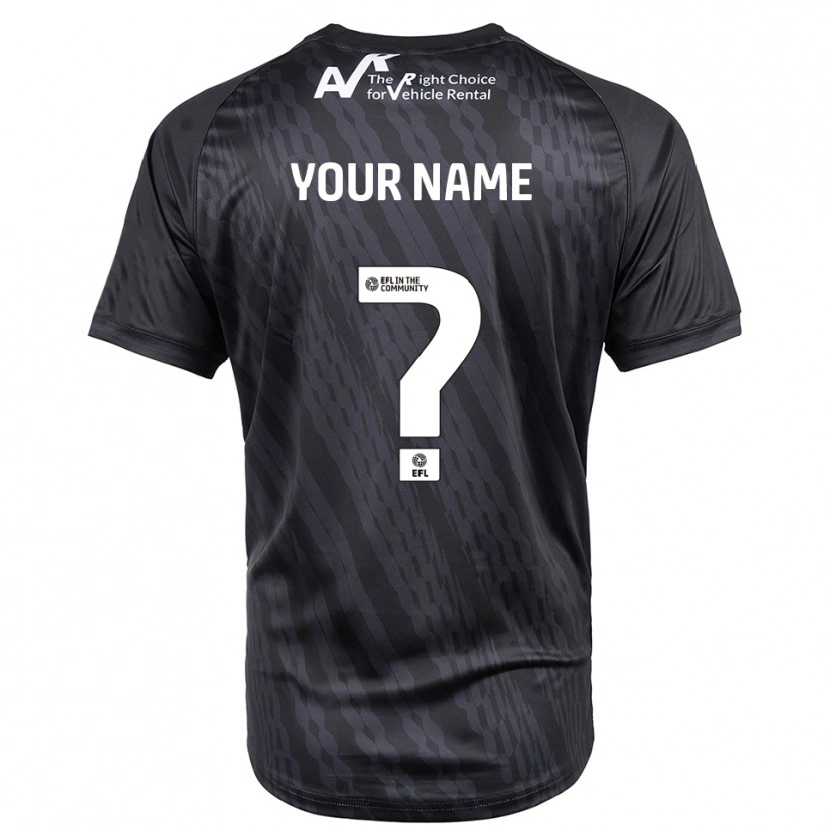 Danxen Män Shrewsbury Town Svart Vit Målvaktströja 2025/26 T-tröja