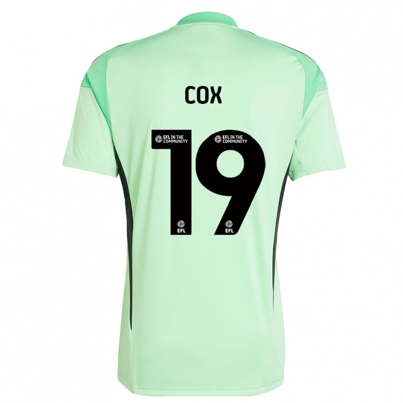 Danxen Män Hannah Cox #19 Ljusgrön Svart Målvaktströja 2025/26 T-tröja