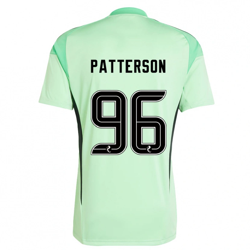 Danxen Män Cameron Patterson #96 Ljusgrön Svart Målvaktströja 2025/26 T-tröja