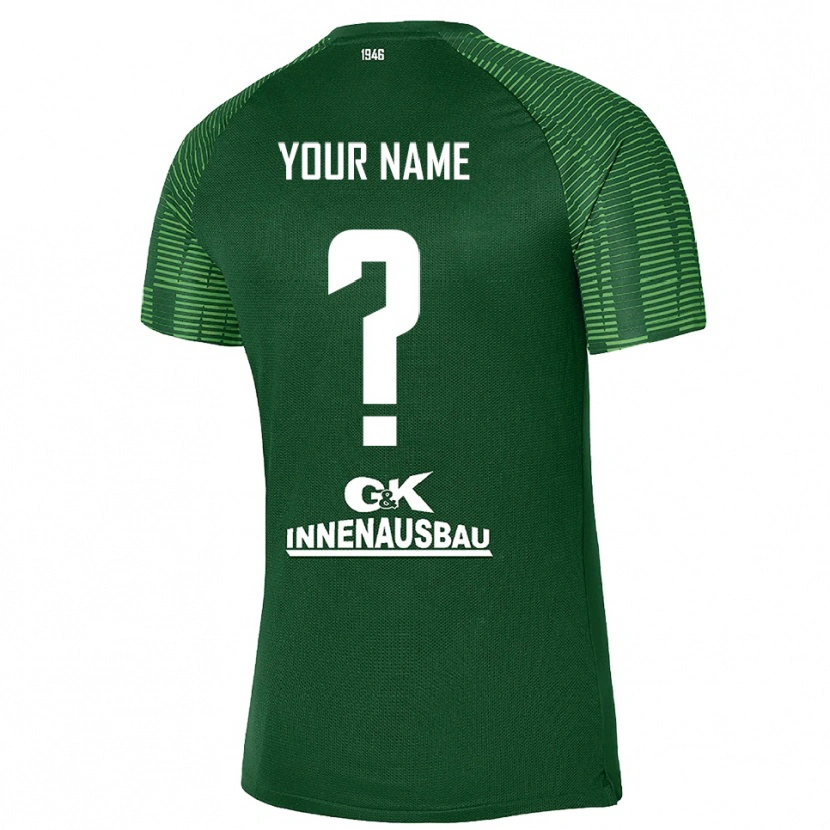 Danxen Män Erzgebirge Aue Djupgrön Svart Målvaktströja 2025/26 T-tröja