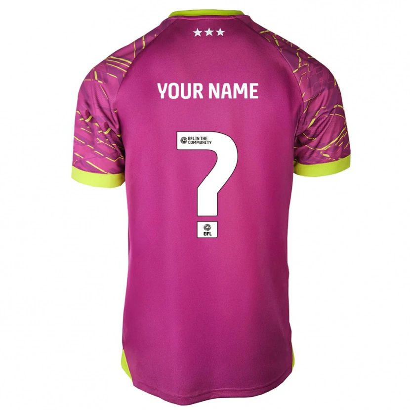 Danxen Män Ipswich Town Mediumviolettröd Målvaktströja 2025/26 T-tröja