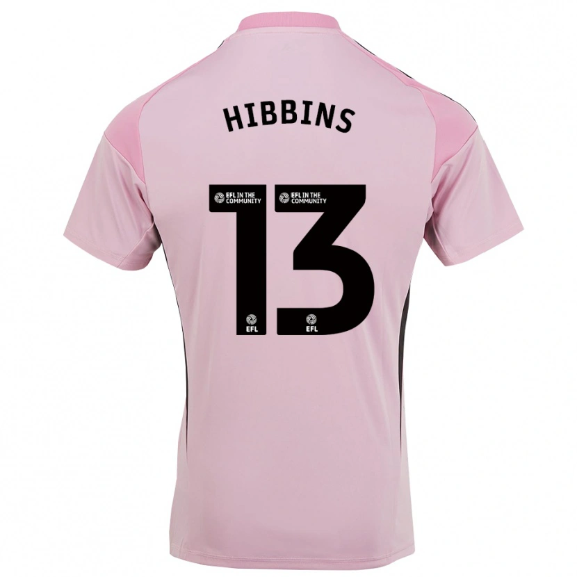 Danxen Män Josh Hibbins #13 Körsbärsblom Rosa Målvaktströja 2025/26 T-tröja