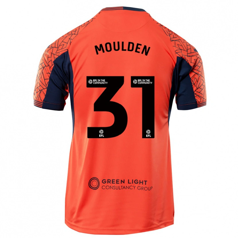 Danxen Män Louie Moulden #31 Orange Svart Målvaktströja 2025/26 T-tröja